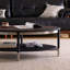 Table basse moderne de style rétro