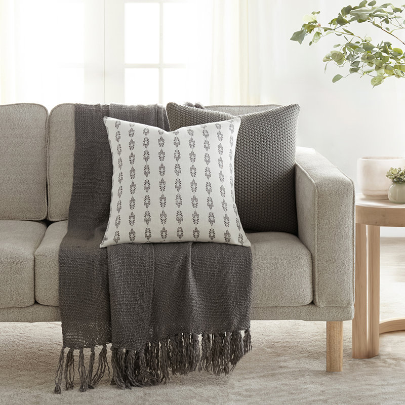 Coussin en coton Rollings