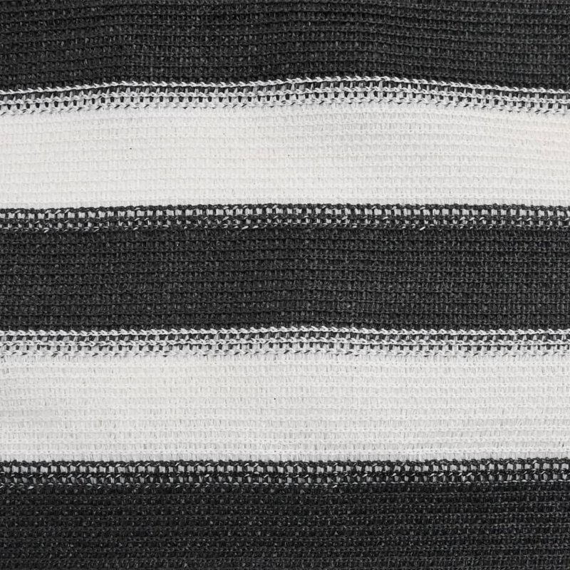 Dakota Fields Privacy Net HDPE 150 G/M², Anthracite/White, 1000cm W x 120cm D