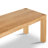 Baldemar 71" Solid Oak Bench-101668785