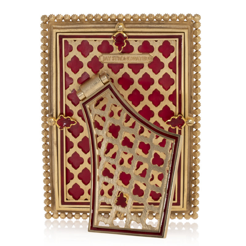 Lorraine Metal Picture Frame, Ruby