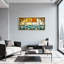 Vitrail tendance, lune, étoiles, vagues, créatures mythiques-764401938
