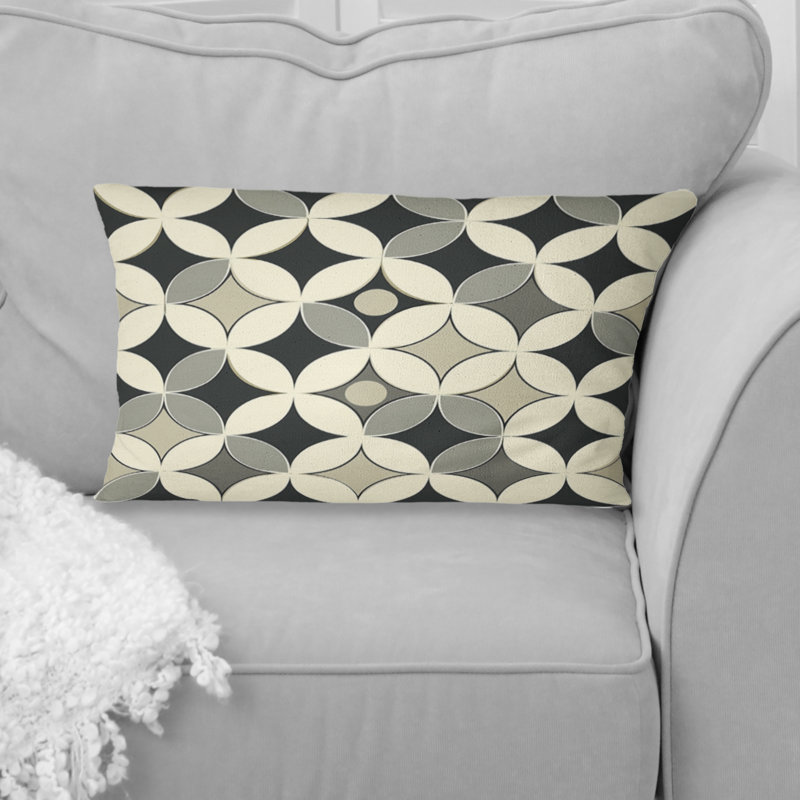 Coussin lombaire rétro Mid-Century