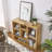 Open Shelf Bookcase, Freestanding Display Storage Cabinet With 7 Cube Storage Spaces, Floor Standing Bookshelf-331773236