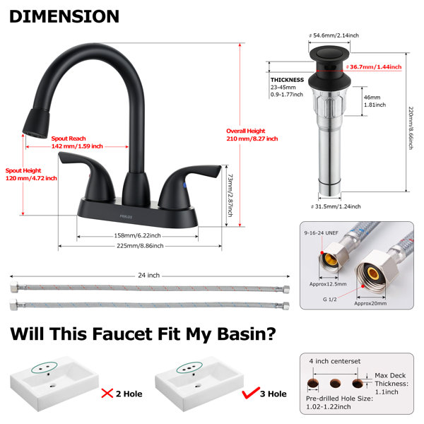 Dimensions du produit