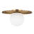 Laki Glass Flush Mount-66310664-66310665