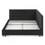 Structure de lit double capitonnée-828915236-828915237