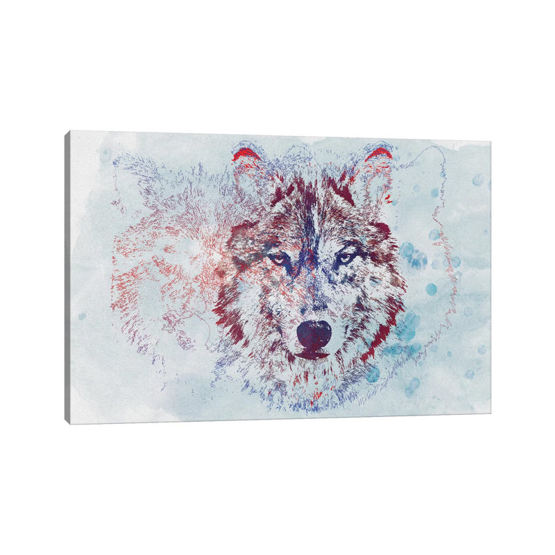 Watercolour Wildlife II by 33 Broken Bones - Wrapped Canvas Print, 20.32 cm H x 30.48 cm W