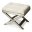 Marlo Mirrored 26"W Vanity Stool-60828826