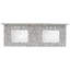 Comptoir de meuble-lavabo en noyer clair 60 po x P 21 po Joselle-132974939-132974946