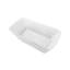 1501.1mm x 718.8mm Soaking Acrylic Bathtub-404121480