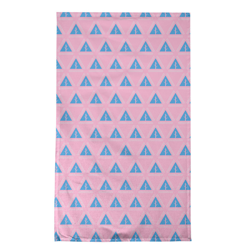 Theo Nath Tea Towel Kitchen Towel, Blue/Pink/White, Cotton Twill