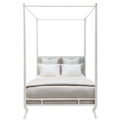 Faline Upholstered Canopy Bed