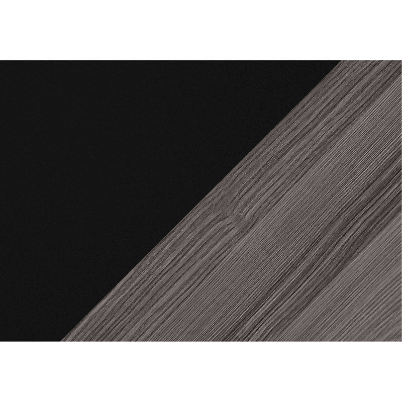 Table d'appoint, côté, bout, table de chevet, lampe, rangement, salon, chambre à coucher, stratifié, transitionnel, Noir