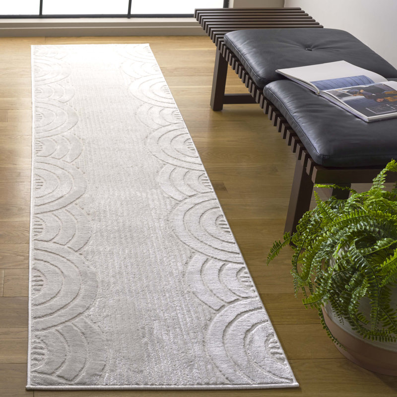 Gershwin 100 Performance Solid Color Rug, Runner 2' x 8'