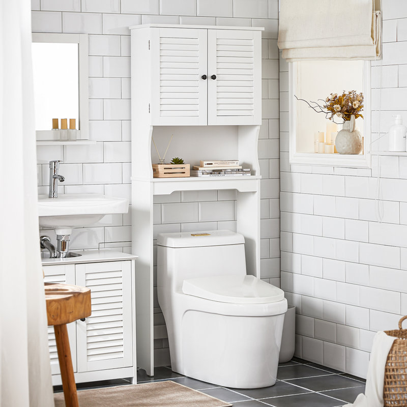 Amberrae Freestanding Over The Toilet Storage