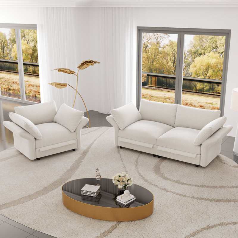 Petit appartement avec canapé personnalisable, Beige