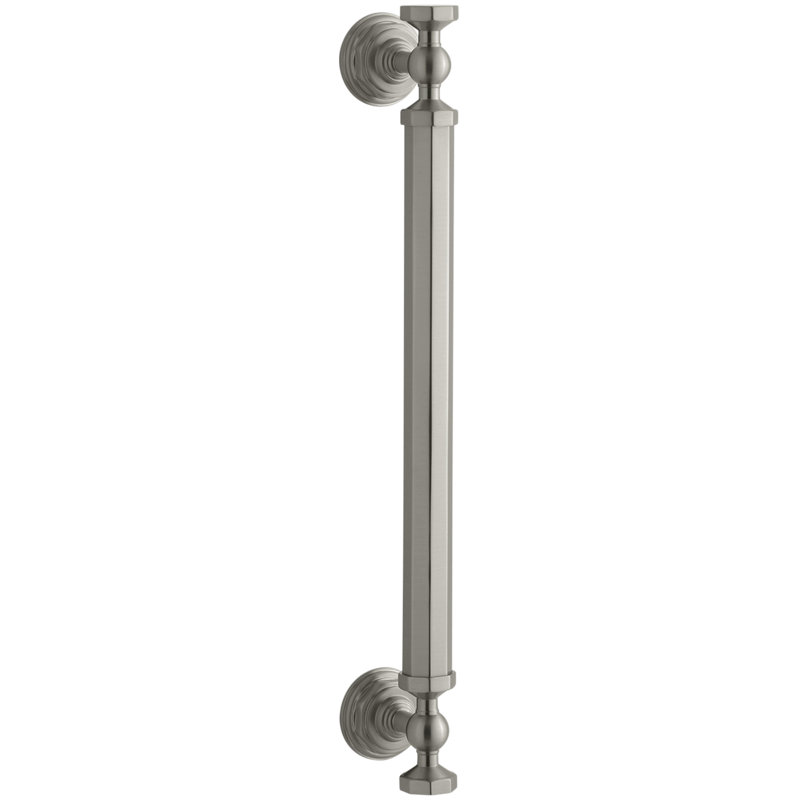 Pinstripe Pivot Handle, Nickel brossé