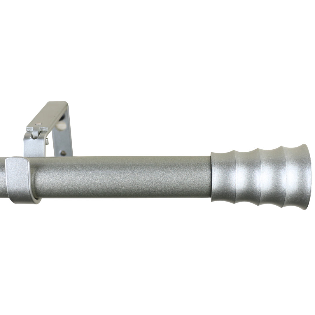 Adjustable Single Curtain Rod Latitude Run® 