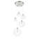 Jensi 5 - Light Dimmable Tiered Chandelier