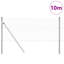 Vidaxl Chain Link Fence With 7 Posts Galvanised Steel-114858440-114858437