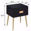 Table d'appoint avec 2 tiroirs-1236673164
