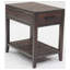 Table de bout en bois massif avec rangement Gaugain