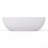 71 Inch Freestanding Solid Surface Soaking Bathtub