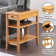 Carbin End Table with Drawer and Shelves