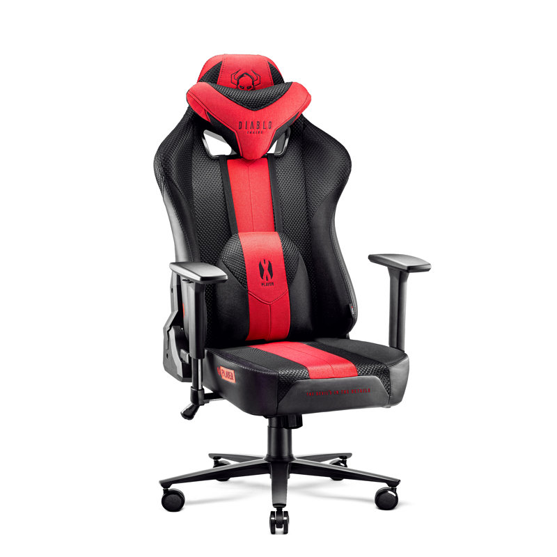 Mesh Executive Chair, Black/Red