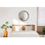 Huldar Glass Flat Wall Mirror