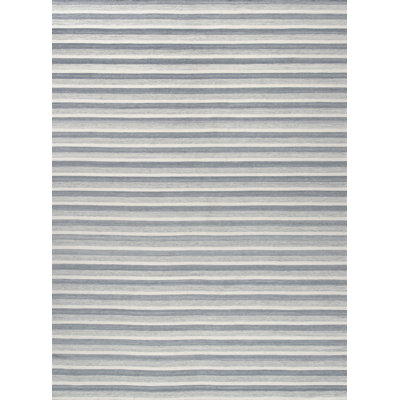 Textures Wool Striped Area Rug in Gray