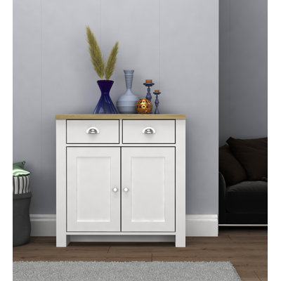 Premium Sideboard – Elegant Storage With Dual Drawers & Cabinet, 31.1? W × 14.0? D × 32.0? H by Ophelia & Co.