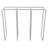 Rev-A-Shelf U-Shaped Bakeware Divider Cabinet Organizer Chrome