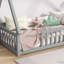 Lit de sol en forme de tente-118020008