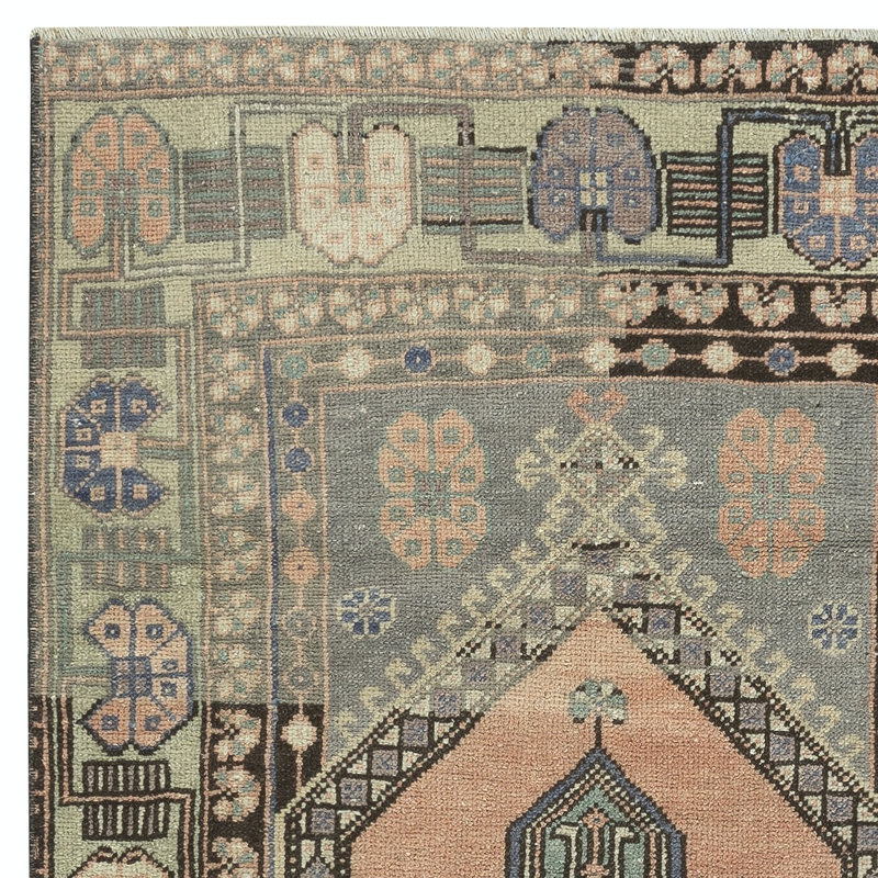 Tapis traditionnel turc traditionnel fait à la main. 100% laine
