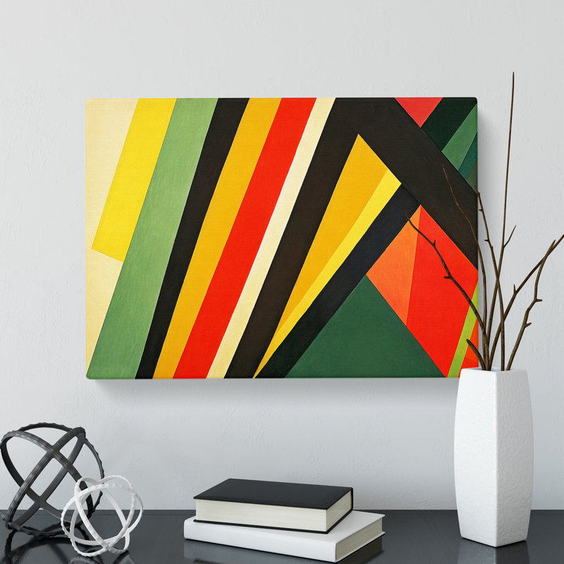 Thrilling Modern Abstract Art - Wrapped Canvas, 50cm H x 76cm W x 3cm D