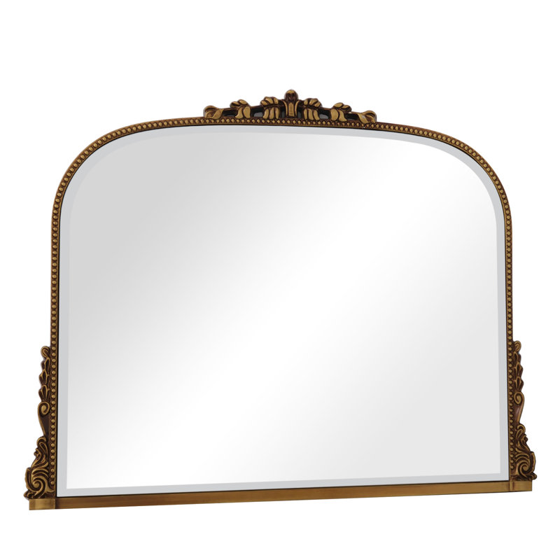 Miroir mural Baroque, 32 po x 43 po, Or