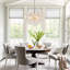 Mahood 3-Light Twisted Ribbed Glass Bubble Globe Chandelier Sputnik Ceiling Light-1330277532
