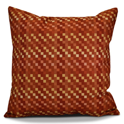 Flora and Fauna Mad for Plaid Square Pillow Cover & Insert