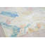 Exquisite Rugs Floor Art Hand-Knotted Bamboo Silk Silver/Blush Area Rug-10093899