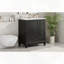 Meuble-lavabo de salle de bain avec lavabo, une porte et trois tiroirs-1439898675