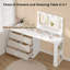 Dressing Table with Mirror