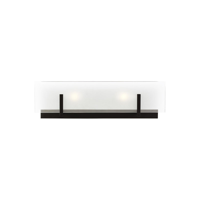 Syll Two Light Wall / Bath from Visual Comfort Studio, No Bulb Included, Midnight Black, 2-Light