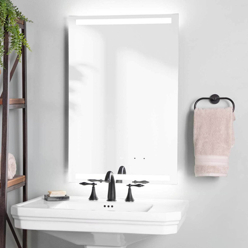 Miroir de salle de bain mural Totterdell, 48 po x 36 po