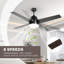 Ozelia Ceiling Fan with LED Lights-651814781-651814754
