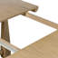 Godric Oval Extension Dining Table-Drifted Oak Veneer