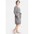 Leopard Pattern Luxury Soft Robe W/ Front Pockets Belt - LIGHT BEIGE-485074156