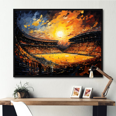 " Stadium Lights And Crowd Roars "