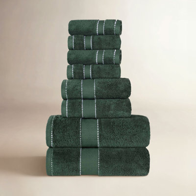 Niles 8-Piece Giza Cotton Towel Set